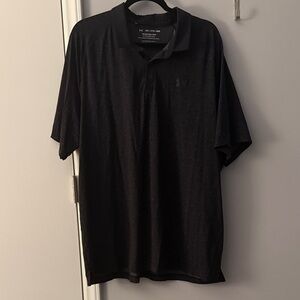 Under Armour Men's Black Polo Shirt